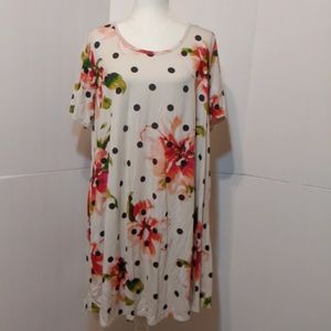 Lillypad  Floral Print Dress XL